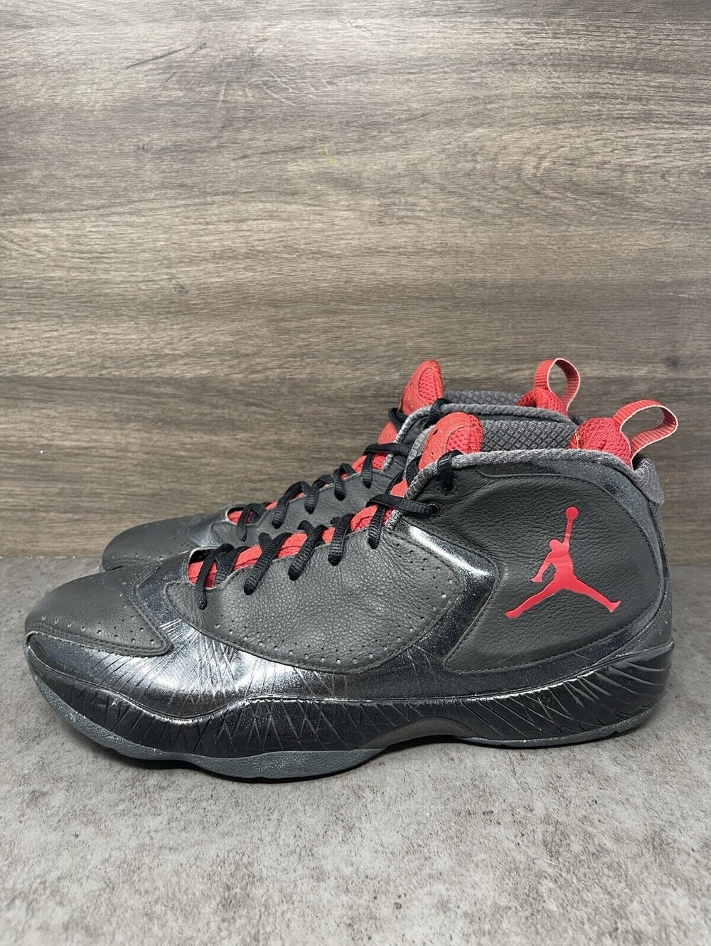 Air Jordan 2012 A Bred Size 12 Mens Black Varsity Red Basketball 508318-010
